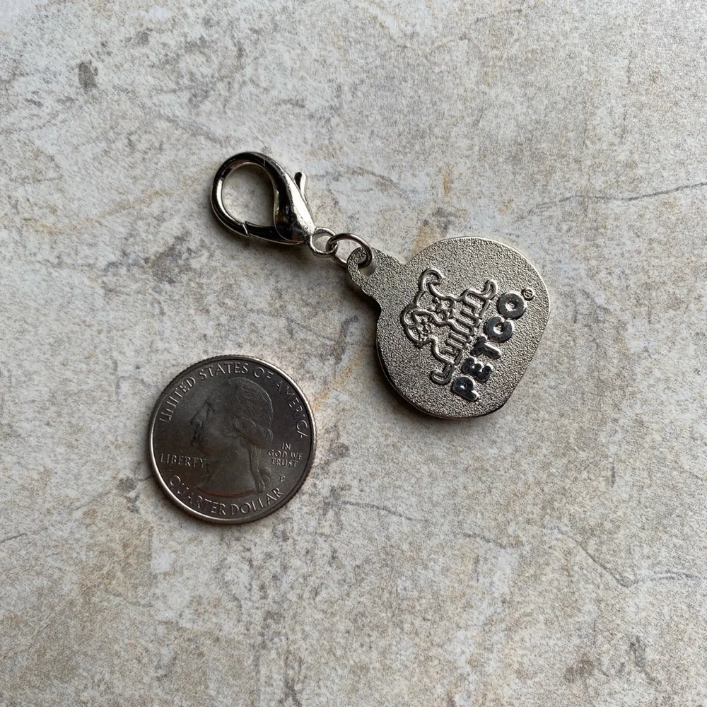 Petco Pumpkin Halloween Keychain